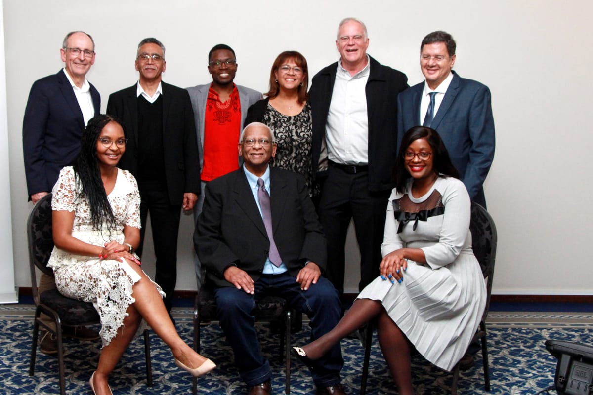 The Dinaledi board of directors together at a Dinaledi event