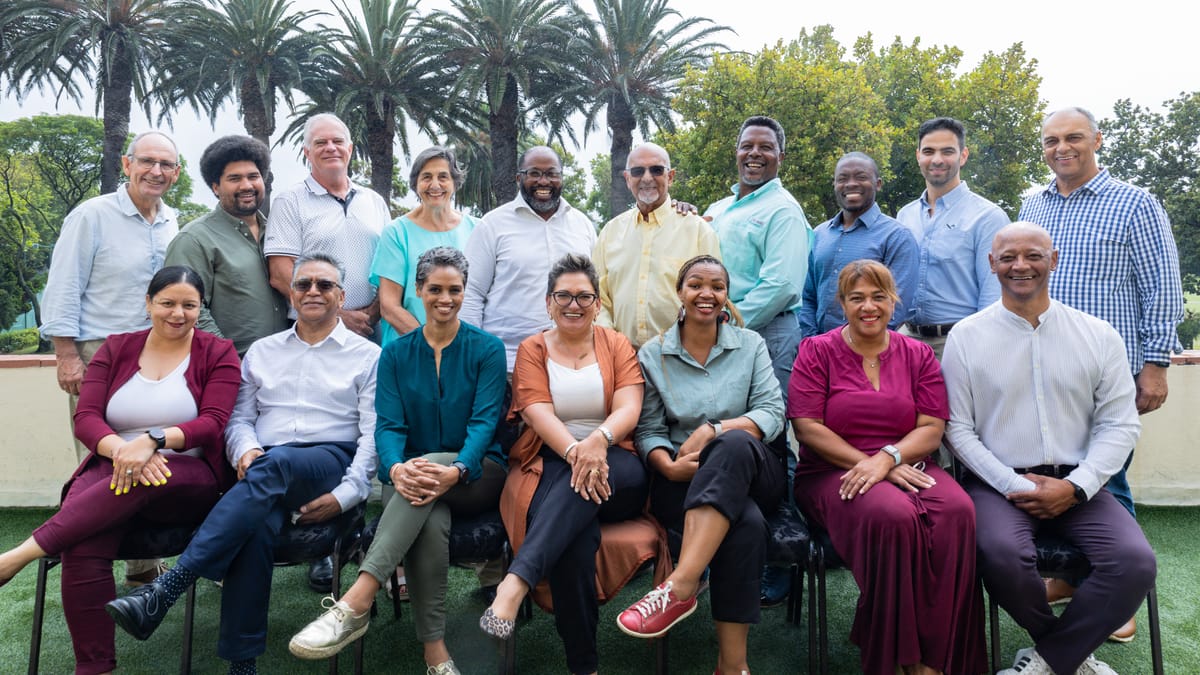 The Dinaledi coaching team, together in the work